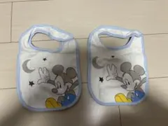 新品 ミッキーマウス スタイ 2枚セット