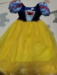 スノーホワイト風ドレス 4-6サイズ　白雪姫