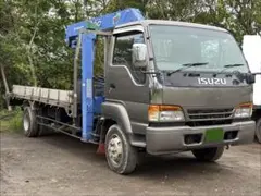 いすゞ　ハイジャッキ　ユニック　重機運搬車のサムネイル
