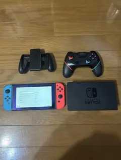 Nintendo Switch 本体 動作品／コントローラー、ケース付き