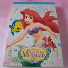 平成レトロ　リトルマーメイド メモ帳