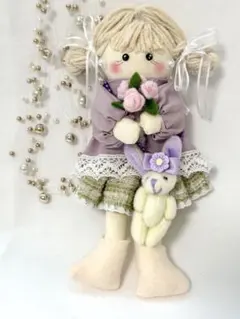 小さなカントリードールちゃん ハンドメイド - メルカリ