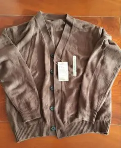 ブラウン カーディガン