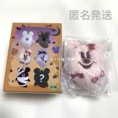 ディズニー ハロウィン ぬいぐるみチャーム 2025 ピンク