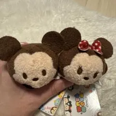 ディズニー ツムツム ミッキー・ミニー ぬいぐるみセット