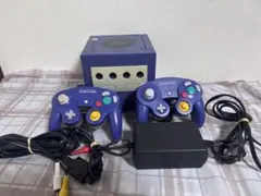 【動作品】　ゲームキューブ　ゲームボーイプレイヤー　コントローラ２個