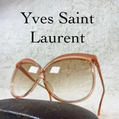 極美品　70sYves Saint Laurent　サングラス　ブラウンレンズ