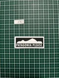 防水ステッカー　パタゴニア　22