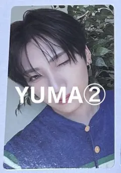 &TEAM シーグリ2026 トレカ　フォトカード　YUMA ユウマ　②