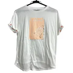 PICONE ピッコーネ　ビジュー　ロゴ　Tシャツ　コットン100% 日本製のサムネイル