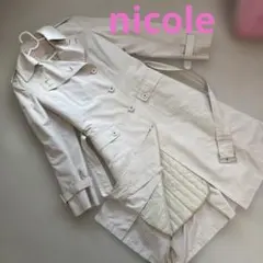 nicole ベージュピンク❤︎スプリングコート/トレンチコート