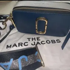 MARC JACOBS 青 ショルダーバッグ
