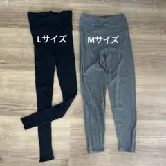 マタニティ　レギンスパンツ 2点セット　Mサイズ、Lサイズ
