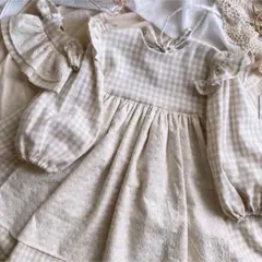 エプロンワンピース ワンピース