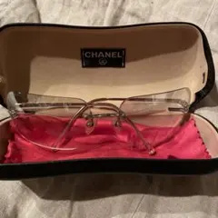 CHANEL サングラス 4017-D リムレス ココマーク ラインストーン - メルカリ