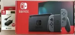 Nintendo Switch グレー　バッテリー長持ちタイプ　 有線LAN付き