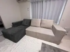 L字型ソファ 3人掛けのサムネイル