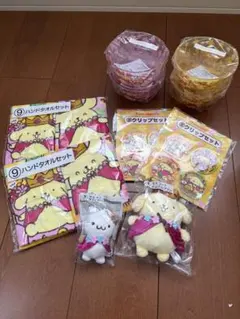 ポムポムプリン 一番くじ ラストワン賞含む セット売り - メルカリ