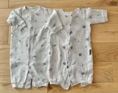 【バラ売り可】長袖ロンパース 2点セット【ジェラートピケ】