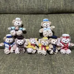 ［まとめ売り］ダッフィー　シェリーメイ　ぬいぐるみチャーム8個セット