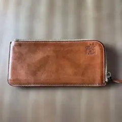 IL BISONTE 長財布 ヌメ革　ラウンドジッパーのサムネイル