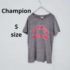 チャンピオン　DICKINSON WESTERN　グレー　レッド　S