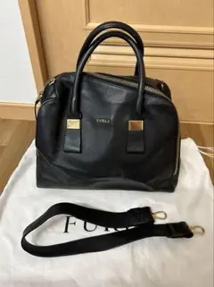 FURLA フルラ　2way ショルダーバッグ ブラック