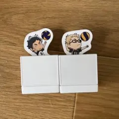 最低価格。ハイキュー!! 名言スタンプ 2個セット