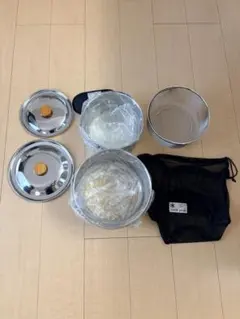 NOYAMA アウトドア 食器セット 収納バッグ付き - メルカリ
