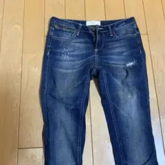 (USED）ZARA・BASIC DEPTスキニーデニム