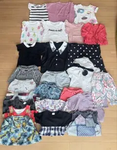 【まとめ売り】★ブランド服 Tシャツ•ワンピースetc 27点セット★女の子