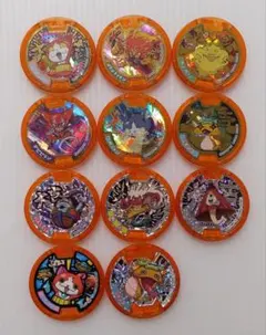 妖怪メダル　大吉メダル・鬼吉メダル・メデタイメダル　計11枚