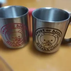 Joshin×リラックマ　 ２層ステンレスマグカップ　２個セット