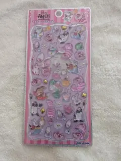 プチドロップステッカー　不思議の国のアリス