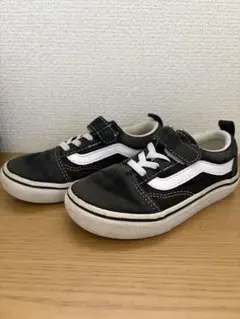 Vans スニーカー ブラック/ホワイト ベルクロ