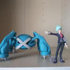 ポケモンスケールワールド ホウエン地方 ダイゴ＆メタグロス【開封済み/箱なし】