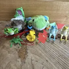 カエルフィギュアセット
