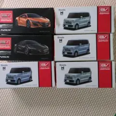 Honda NSX N BOX プルバックカー 6台セットのサムネイル