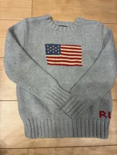 POLO RALPH LAUREN グレー セーター サイズ6