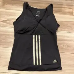 adidas Clima365 黒 タンクトップ S