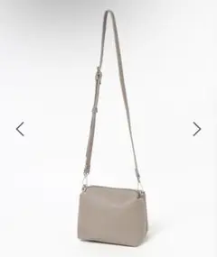 ローリーズファーム　ポーチツキ2PBAG　ポーチのみ　ベージュ