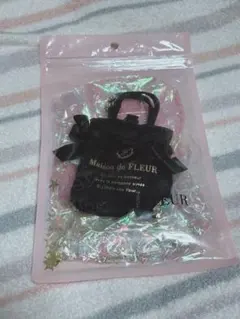 Maison de FLEUR キラキラミニダブルリボントートバッグチャームのサムネイル