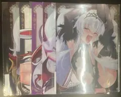 コナミ グリムアロエがいっぱいくじ2 D賞 クリアファイル5枚セット