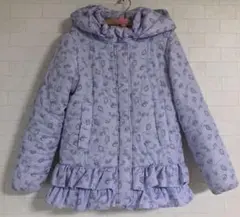 美品　motherways 150 ダウンコート　薄いパープル