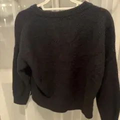 DISCOVERED クルーネック ニット ブラックのサムネイル