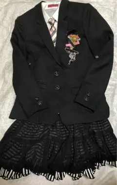 キッズ 小学生 卒業式 フォーマル セットアップ 150 ブレザー 女の子