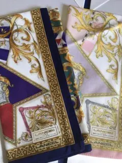 LANCEL ハンカチ二枚セット