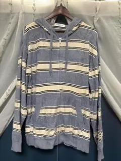 GELATO PIQUE ストライプ パーカー