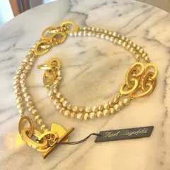 2025年最新】カールラガーフェルド ネックレスの人気アイテム - メルカリ