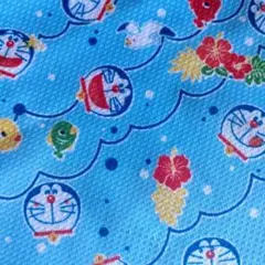 【ドラえもん】吸水冷感はぎれ/クールカットクロス/生地/50㎝×100㎝